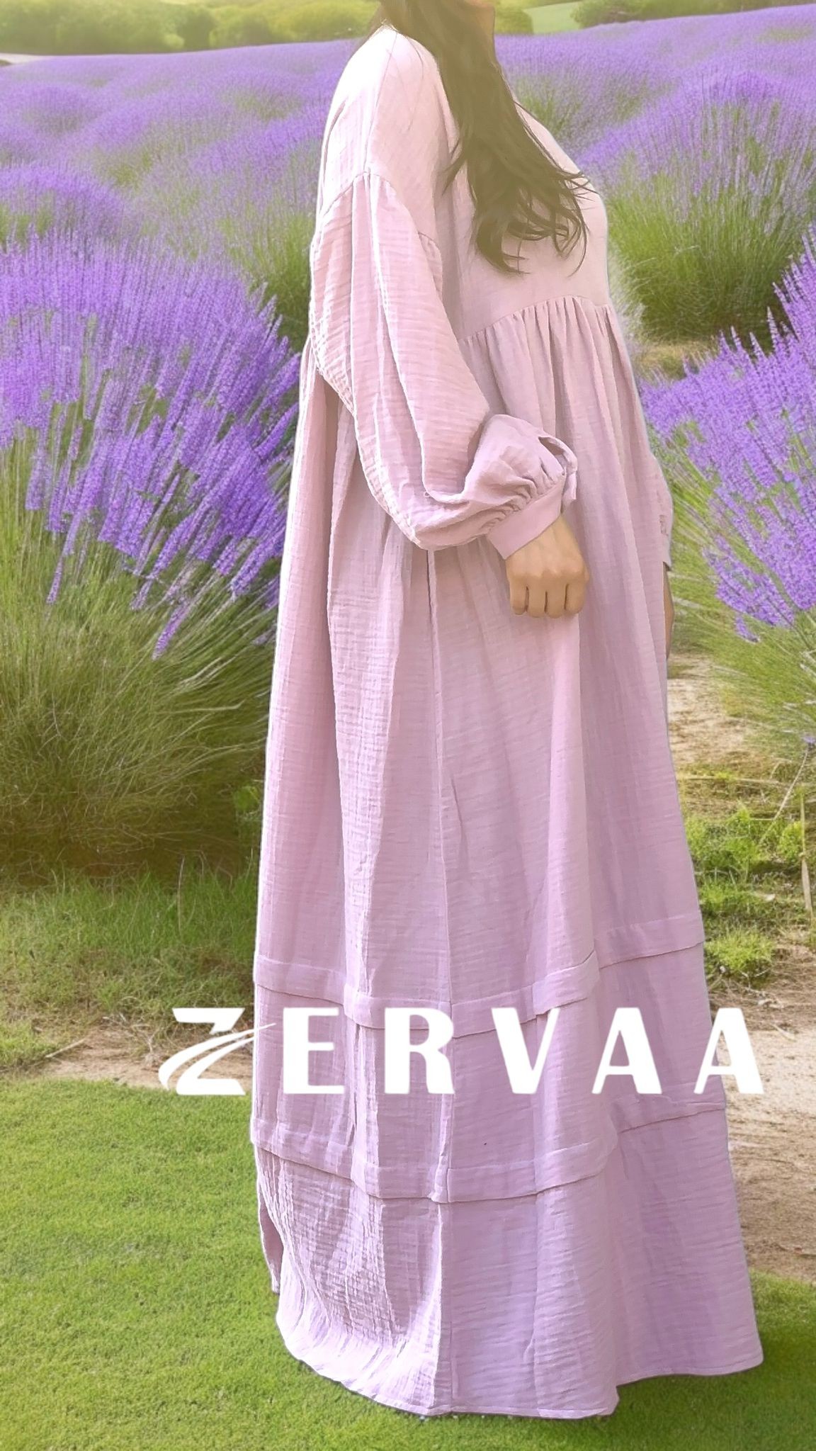 MÜSLİM ELBİSE LİLA 