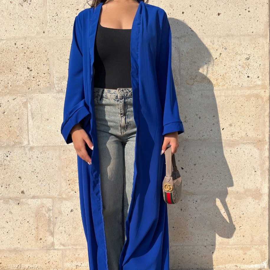 Basic abaya - Saks mavisi