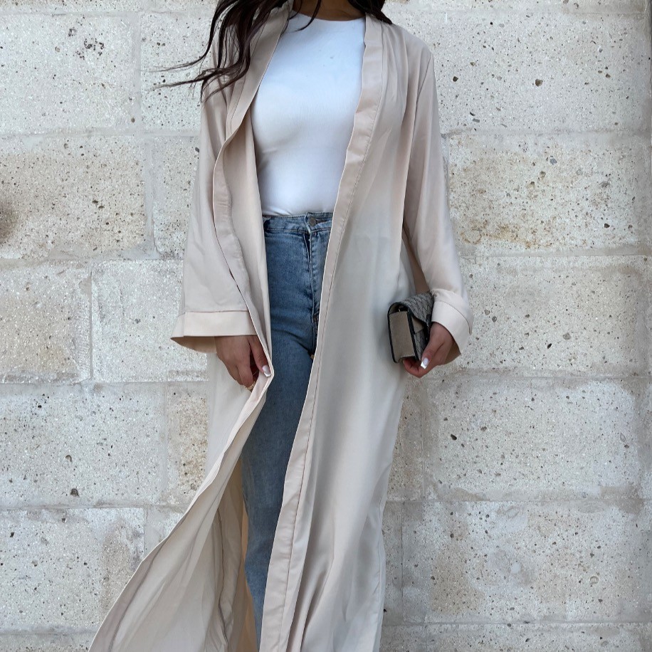 Basic abaya - Krem