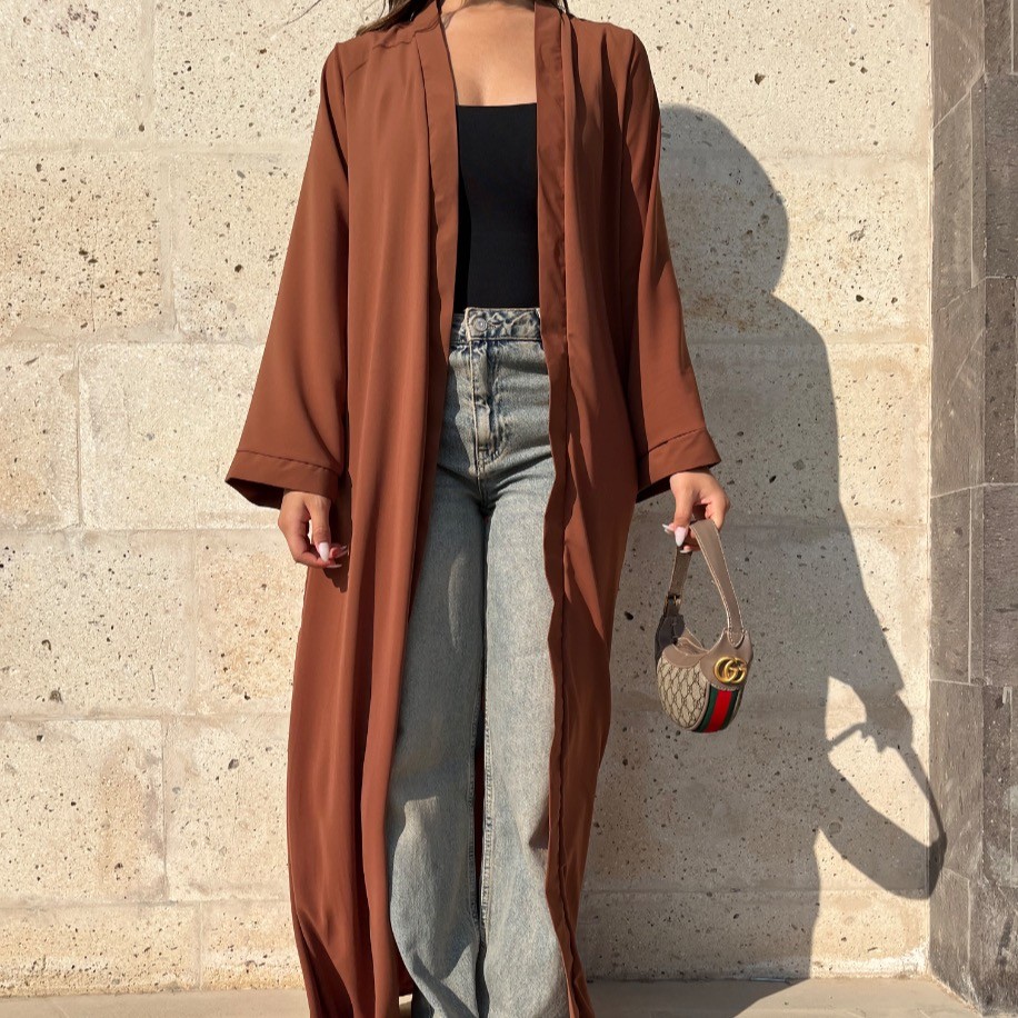Basic abaya - Kahve