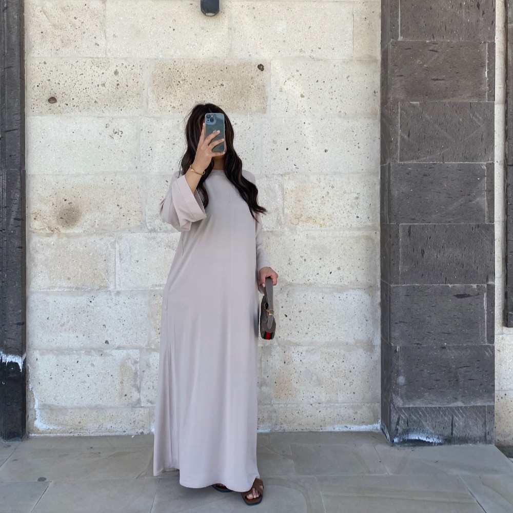 Basic Rana dress - Krem