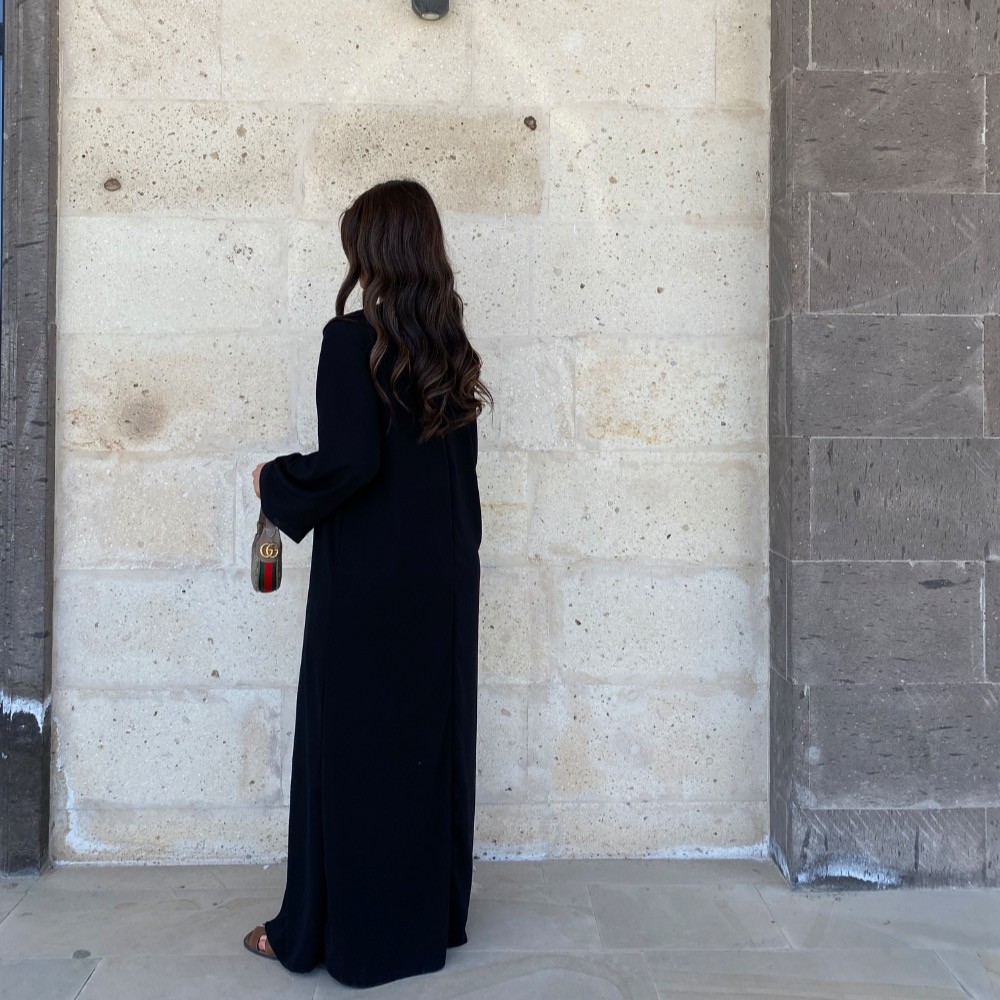 Basic Rana dress - Siyah