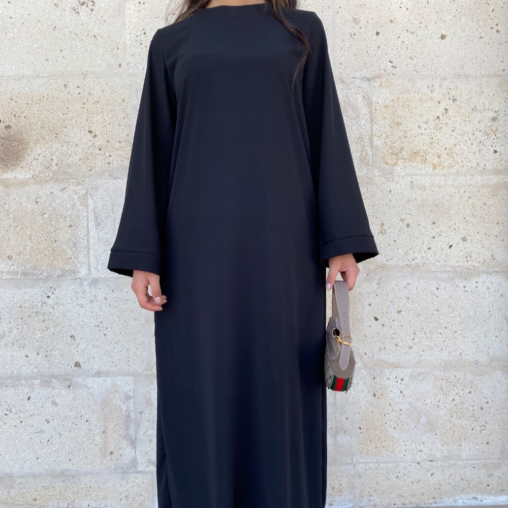 Basic Rana dress - Siyah