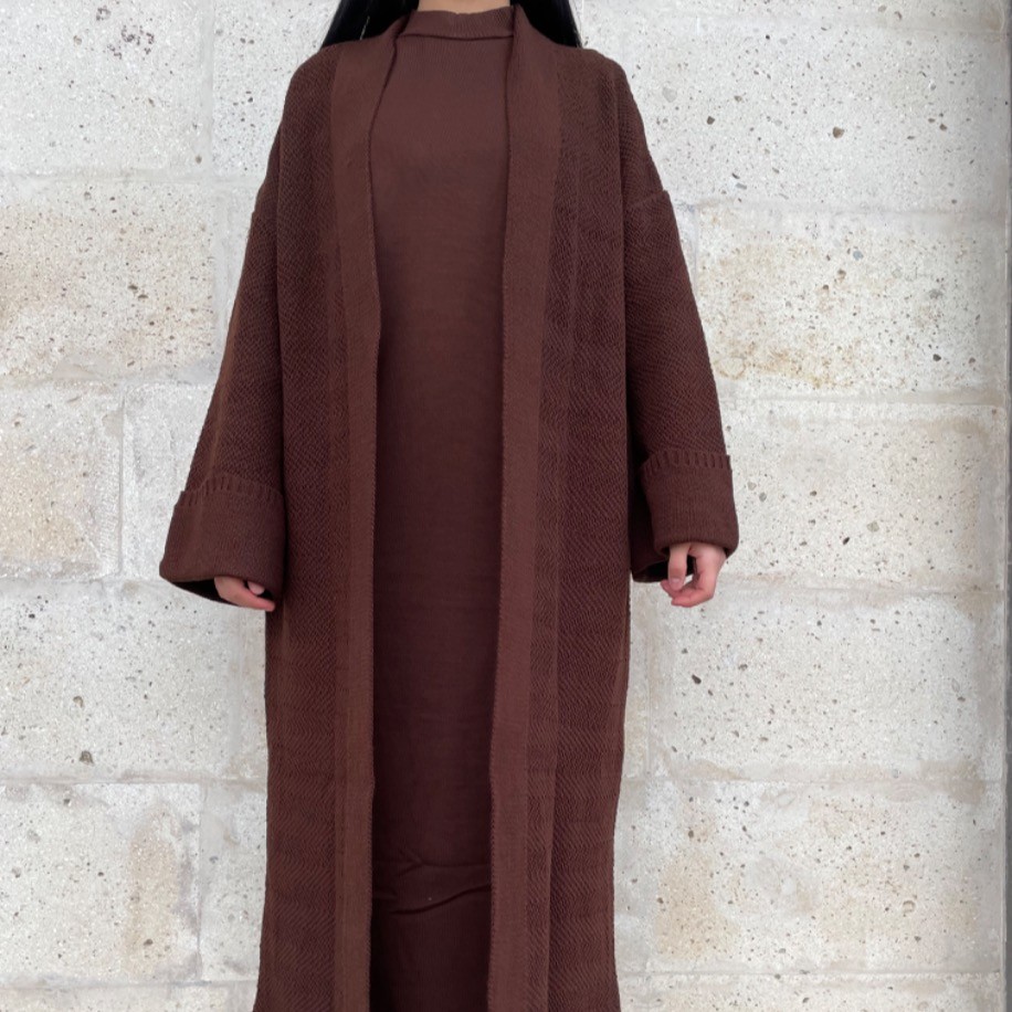 Abaya triko takım