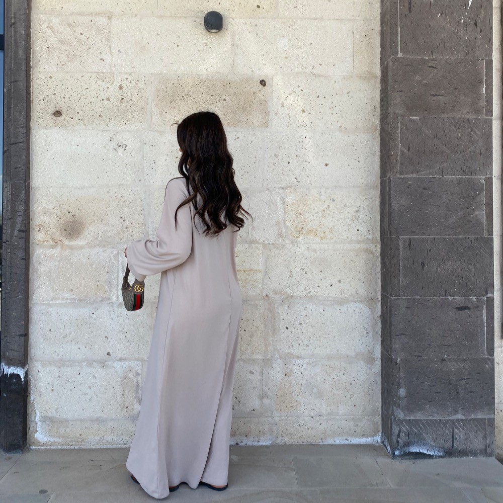 Basic Rana dress - Krem