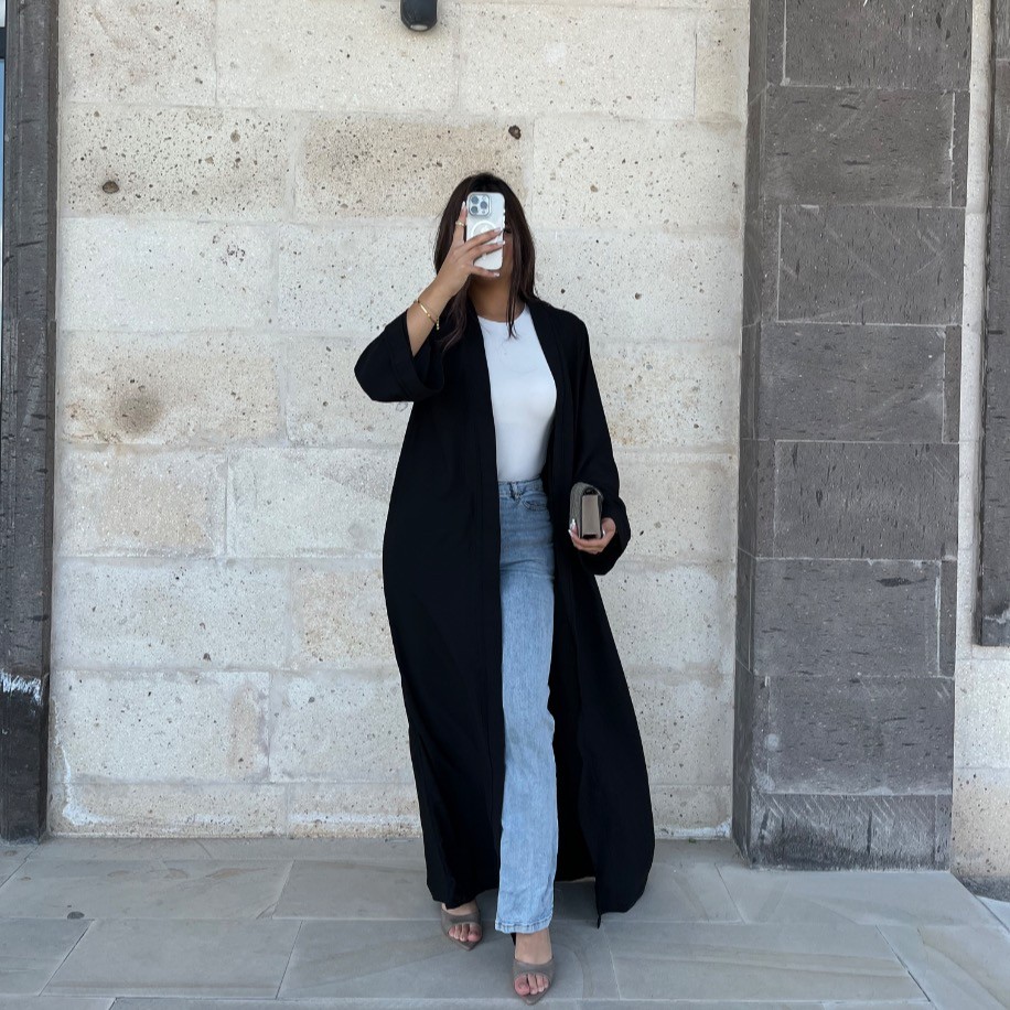 Basic abaya - Siyah