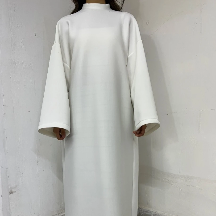 Basic elbise - Beyaz