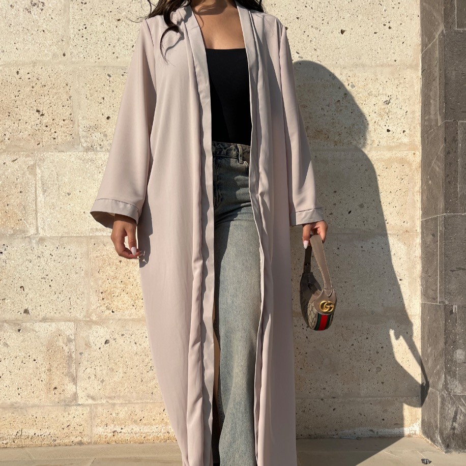 Basic abaya - Krem