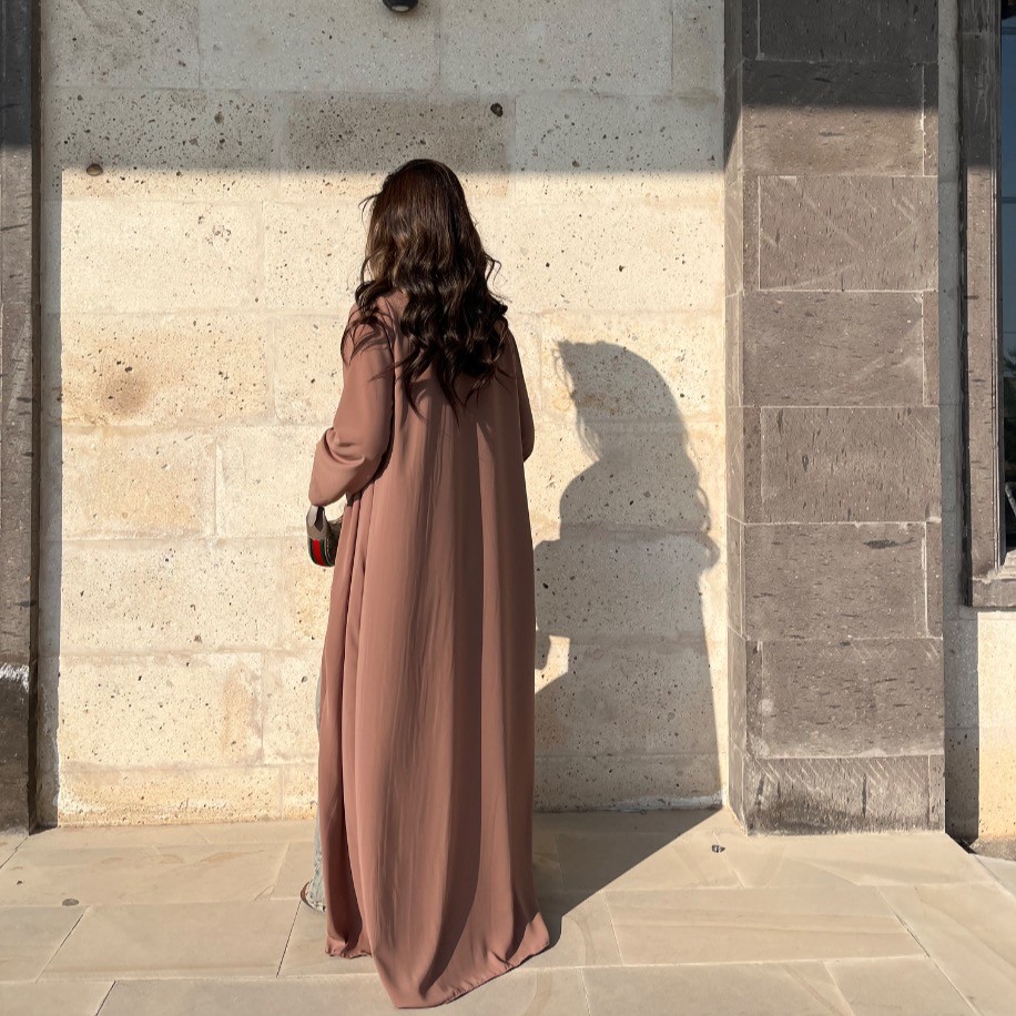 Basic abaya - Sütlü kahve