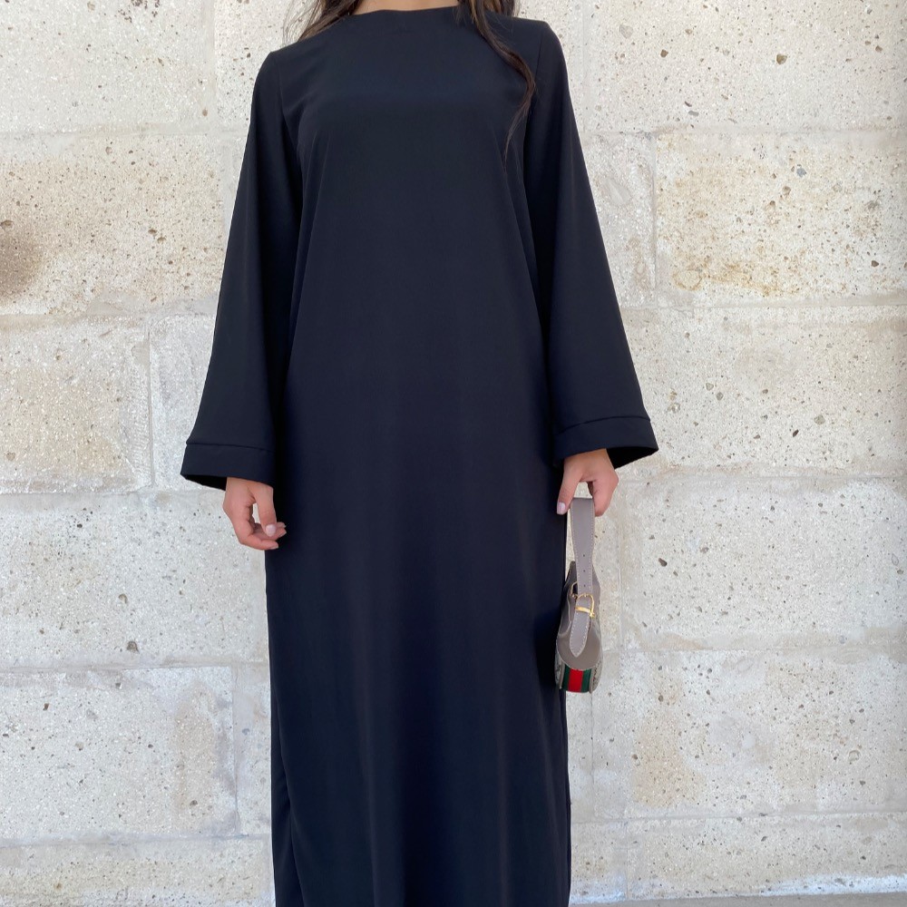 Basic Rana dress - Siyah