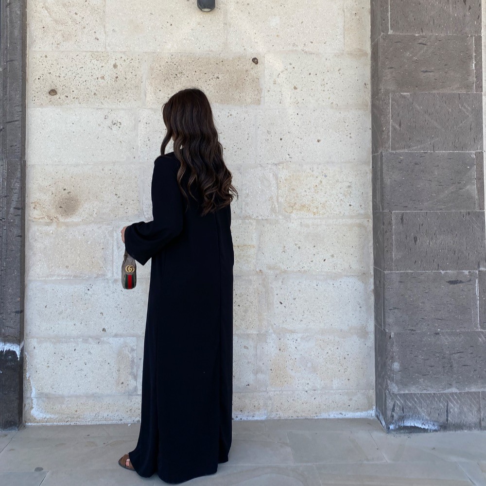 Basic Rana dress - Siyah