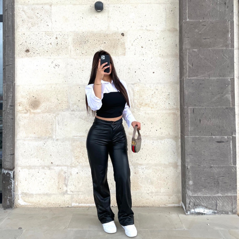 Crop gömlek