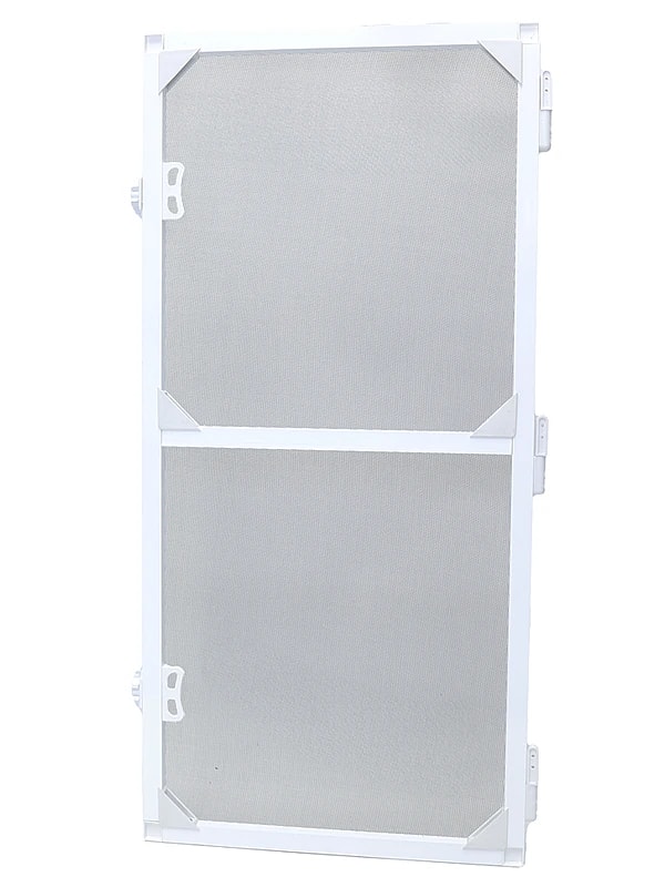 Menteşeli Kapı Sinekliği(EN: 0-90 CM. BOY: 0-210 CM) Istenilen Ölçüde - Beyaz