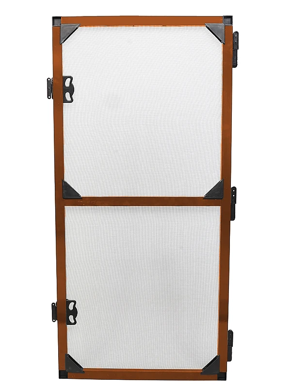 Menteşeli Kapı Sinekliği(EN: 0-90 CM. BOY: 0-210 CM) Istenilen Ölçüde - Kahverengi