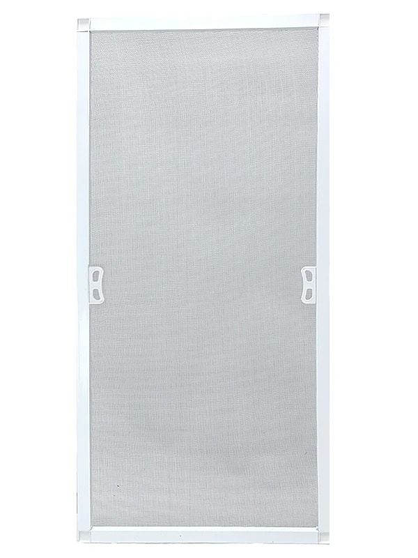 Sabit Sök Tak Papuçlu Pencere Sinekliği  (En: 0-70 cm. Boy: 0-130 cm) (Pabulçlu-Dıştan Takma) - Beyaz
