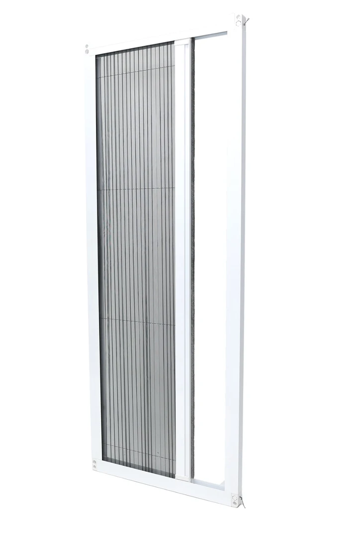 Akordeon Pileli Pilise Pencere Sineklik  70*130 Cm., Istenilen Ölçüde - Beyaz