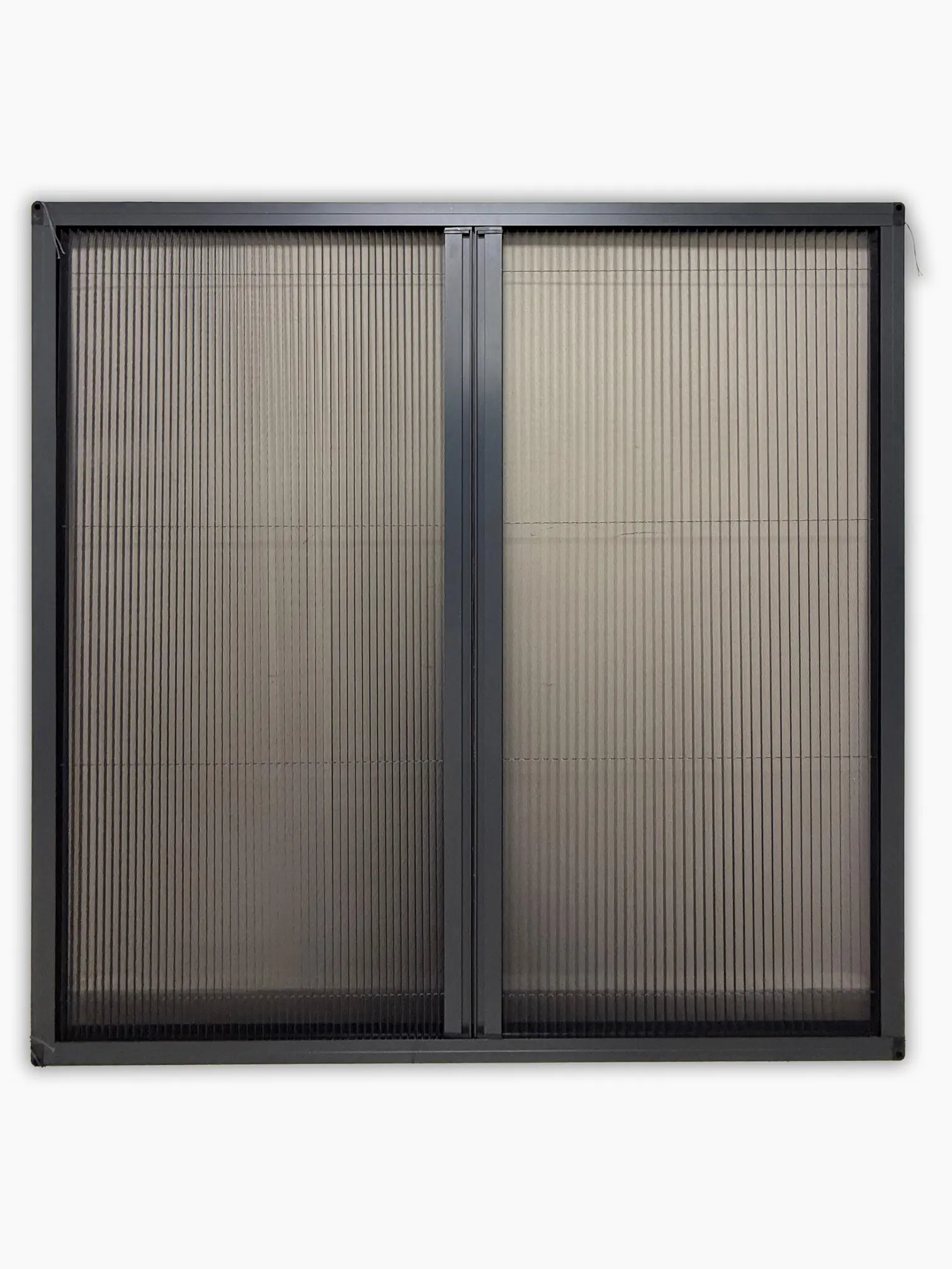 DOUBLE Akordeon Pileli Pilise Pencere Sineklik (MAX 200X150) - Antrasit