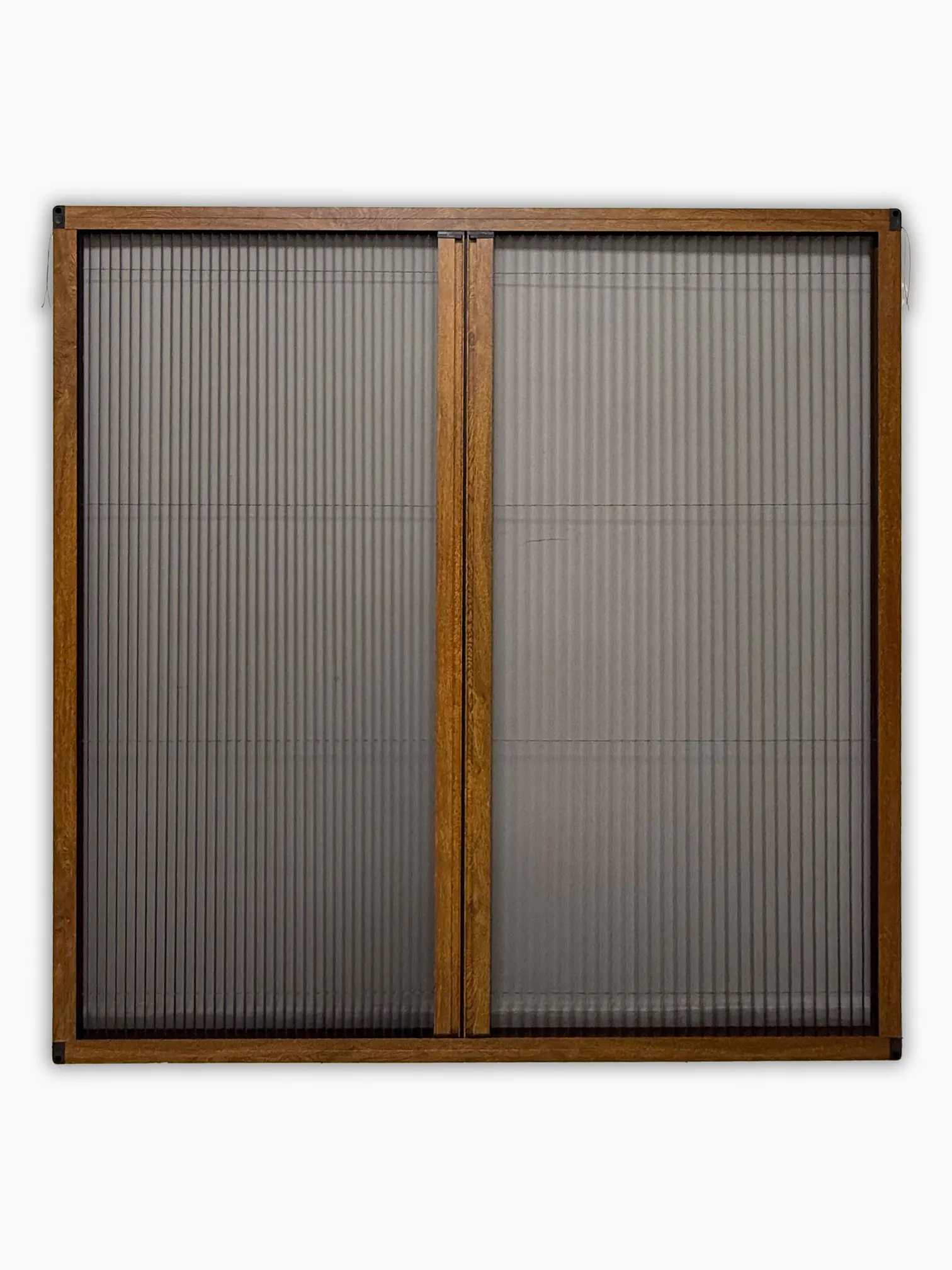 DOUBLE Akordeon Pileli Pilise Pencere Sineklik (MAX 200X150) - Kahverengi