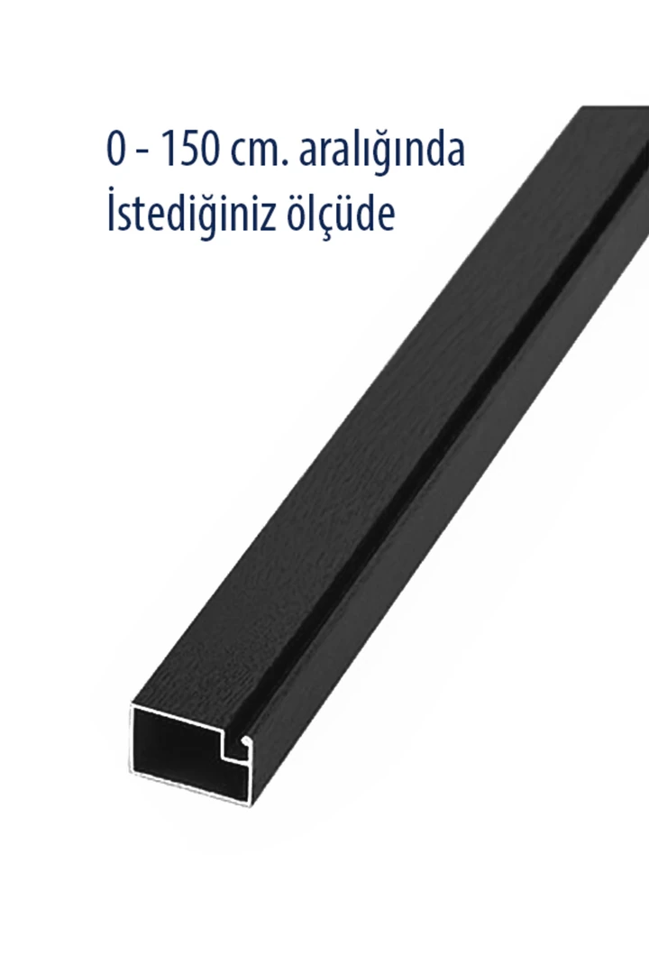 17*25 Sineklik Profili İstenilen Ölçüde 150cm - 220cm - Antrasit