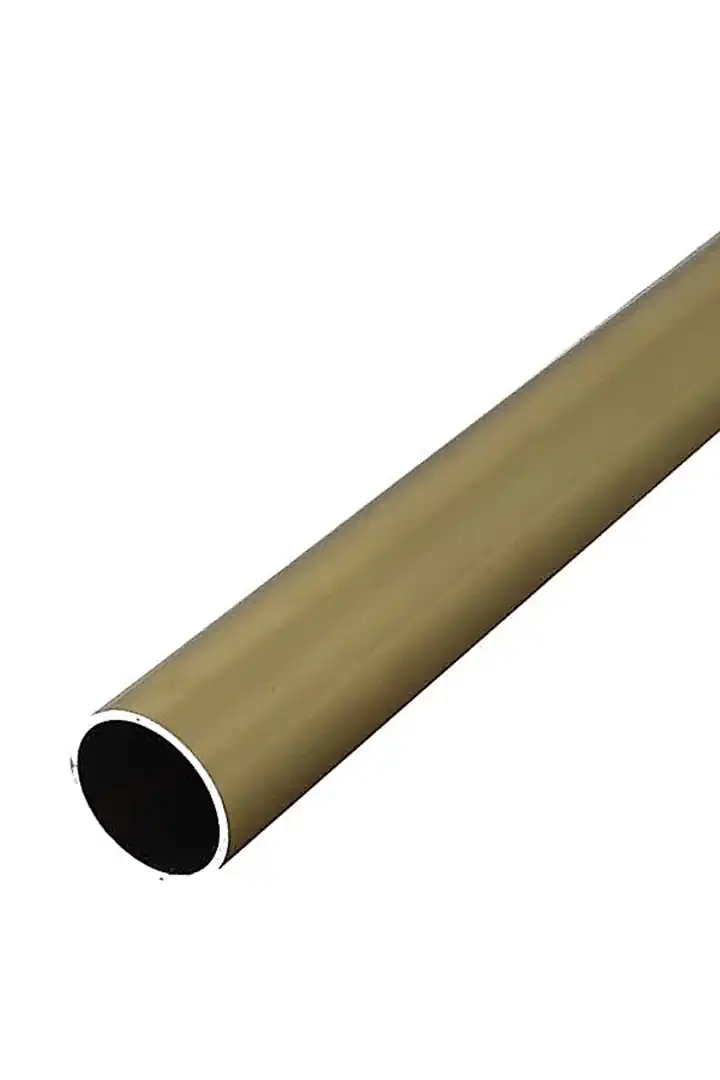 ALÜMİNYUM KÜPEŞTE PROFİLİ BRONZ 16'LIK PARLAK ELOKSAL  - 100 CM