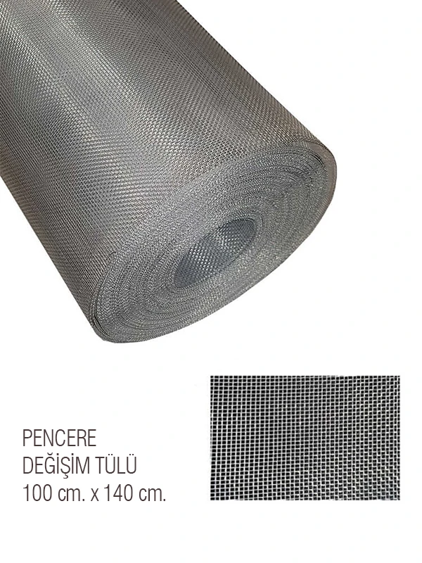 Pencere Sineklik Fiberglass Değişim Tülü 100x140 cm.