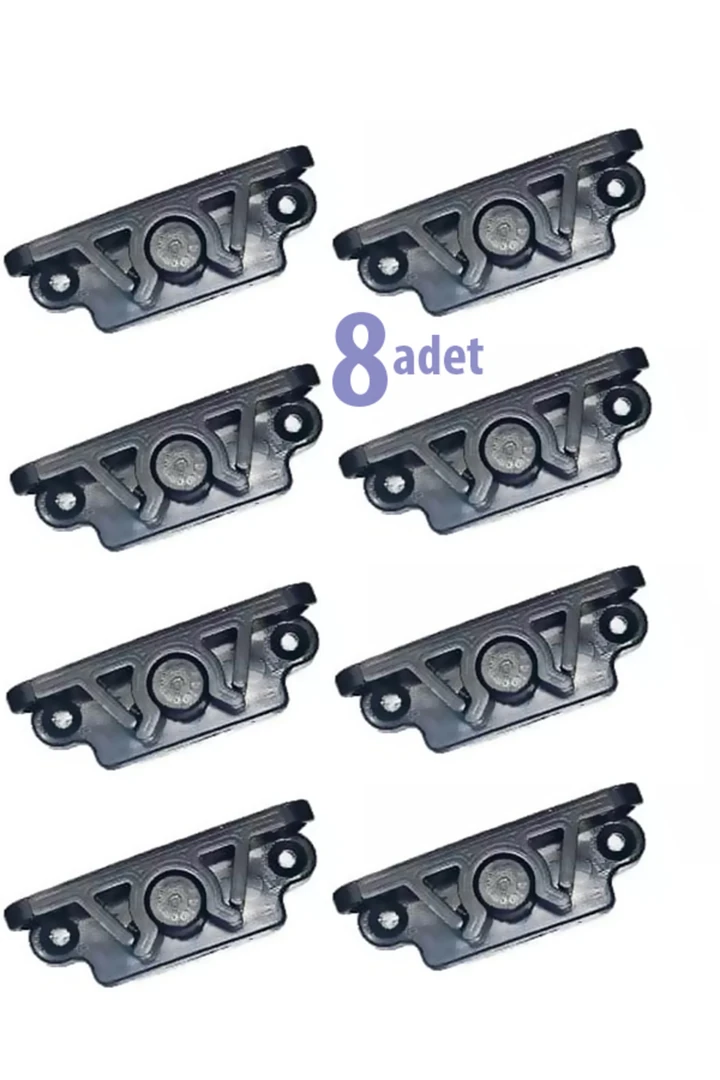 17*25 Sineklik Çıt çıt Siyah 8 Adet