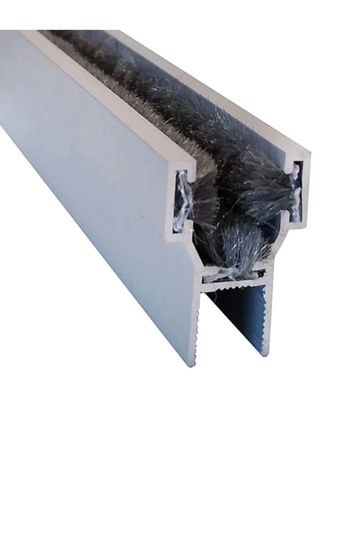 Alüminyum Cam Balkon Büyük H, Ara Çıta Ve Fitili Eloksal Gri 150 Cm. Özel Ölçü Verebilirsiniz