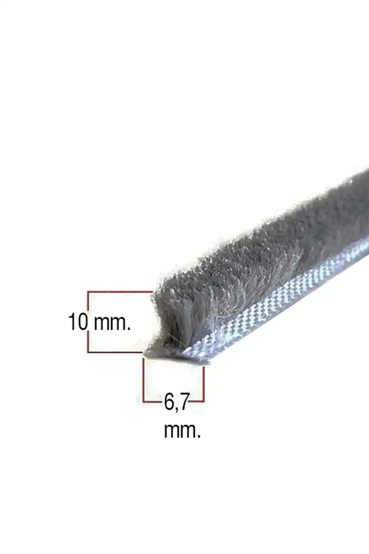 Cam Balkon Kıl Fitili, Sürme (SÜRGÜLÜ) Kapı Fitili 67x1000 10 Mt
