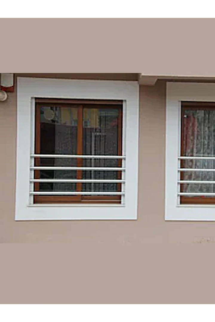 Alüminyum Pencere Korkuluk Çocuk Emniyet Korkuluk Fransız Pencere - 100 CM