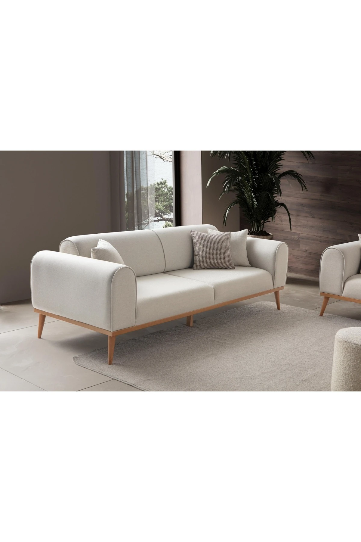 Rebul 3+3+1 Koltuk Takımı Bej