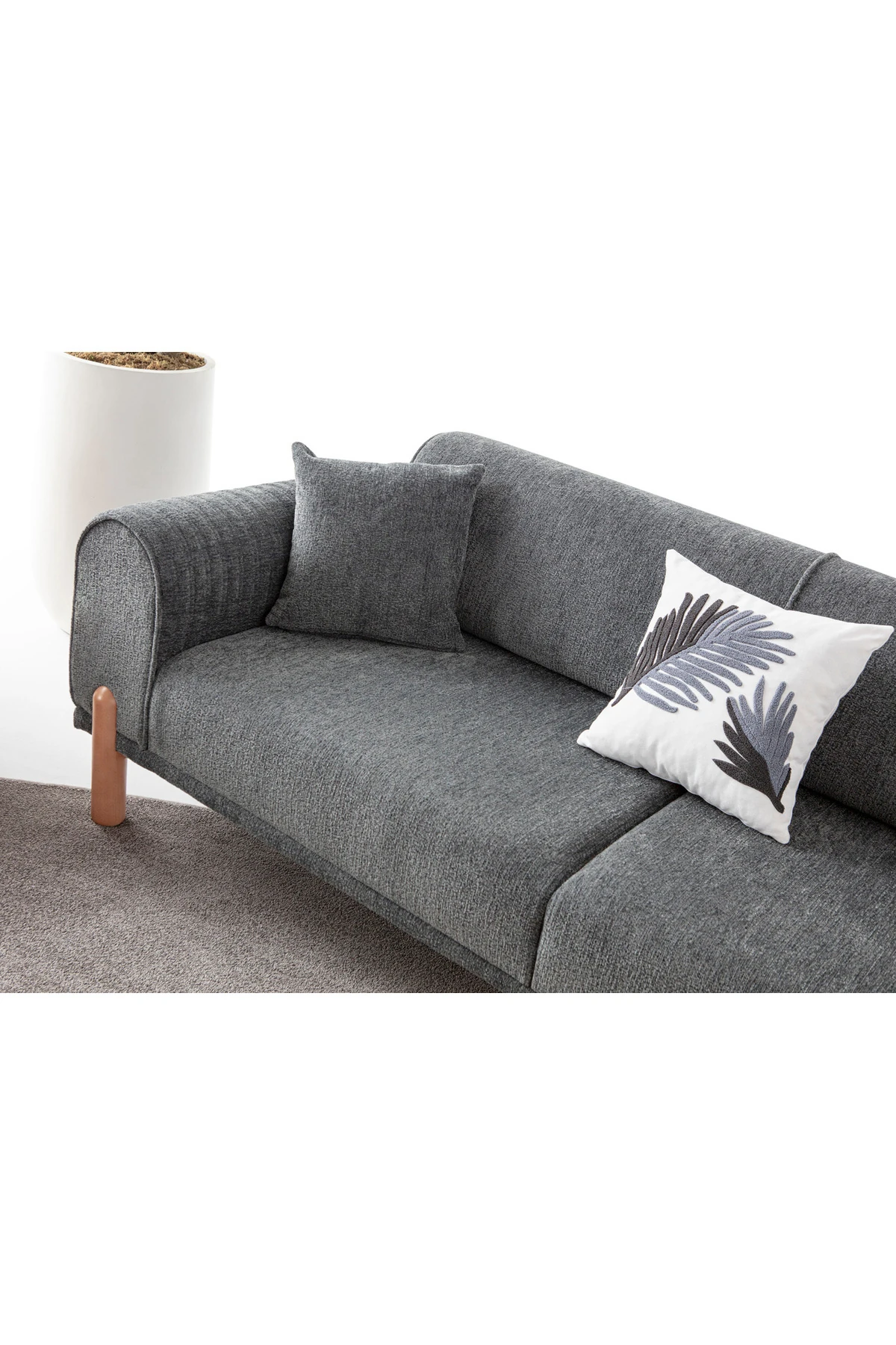 Armoni 3+3 Koltuk Takımı Antrasit