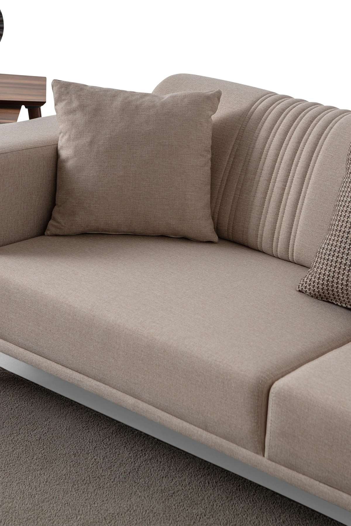 Regnar Üçlü Koltuk Sütlü Kahve