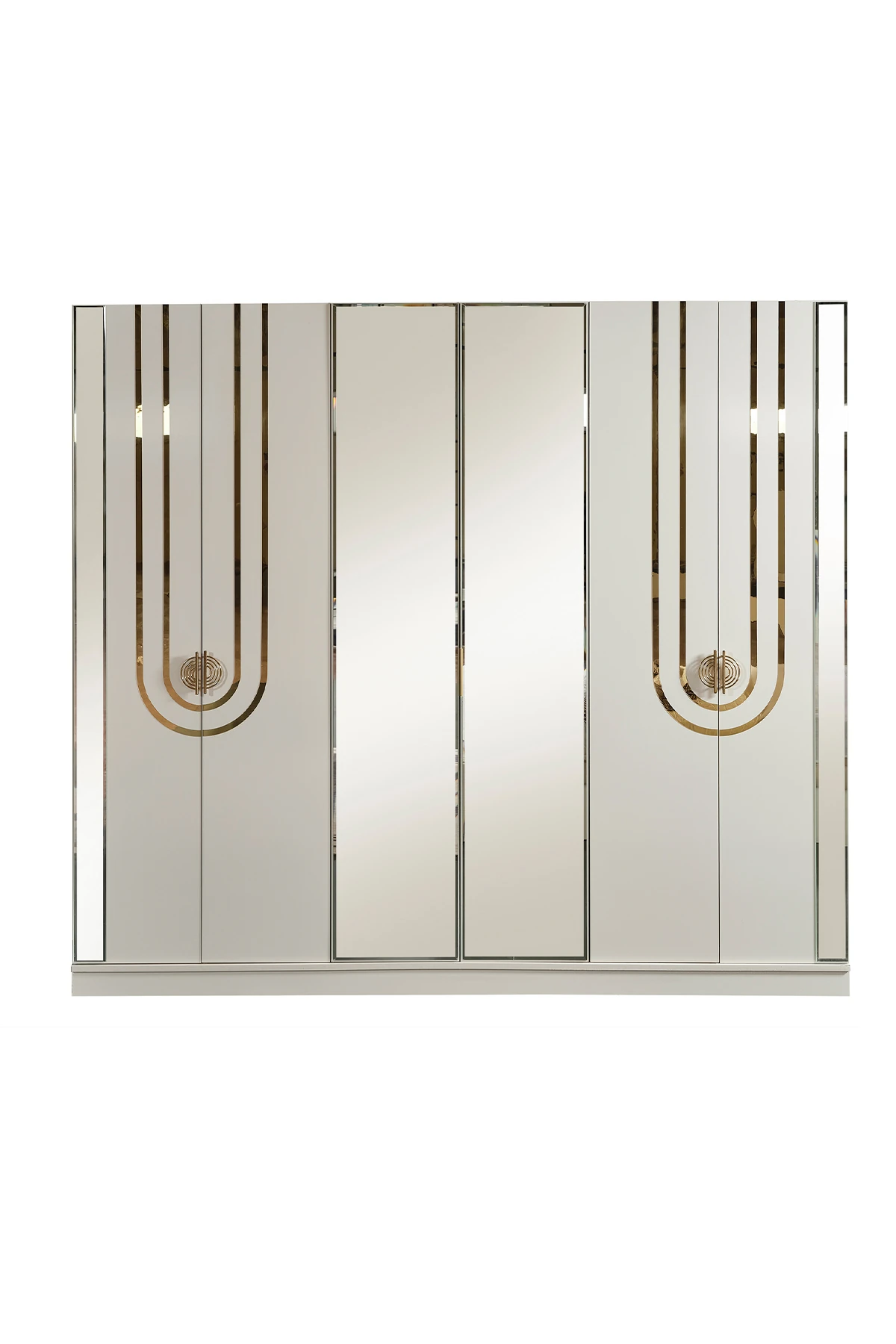 Safir 6 Kapaklı Aynalı Gardırop