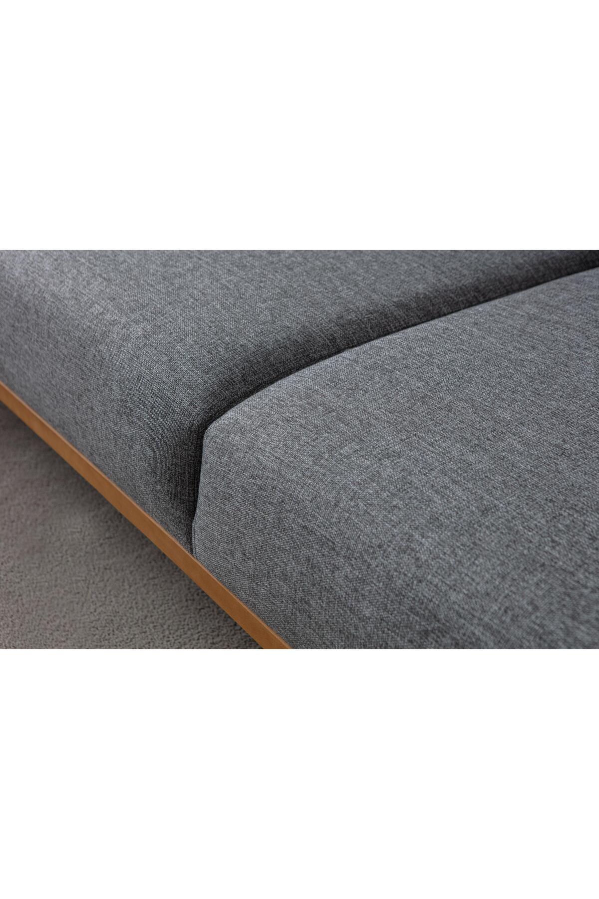 Rebull 3+3 Koltuk Takımı Gri