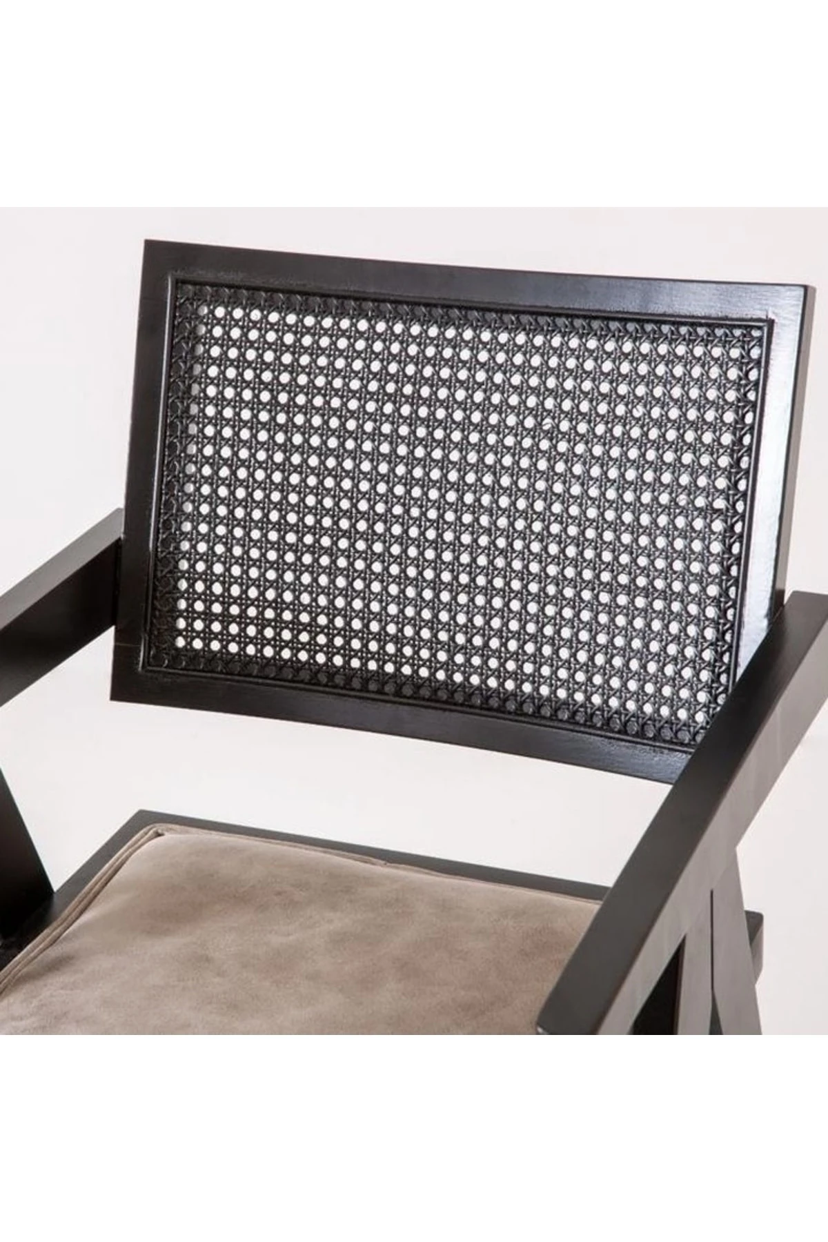 Hasır Modern Ahşap Mutfak Sandalyesi