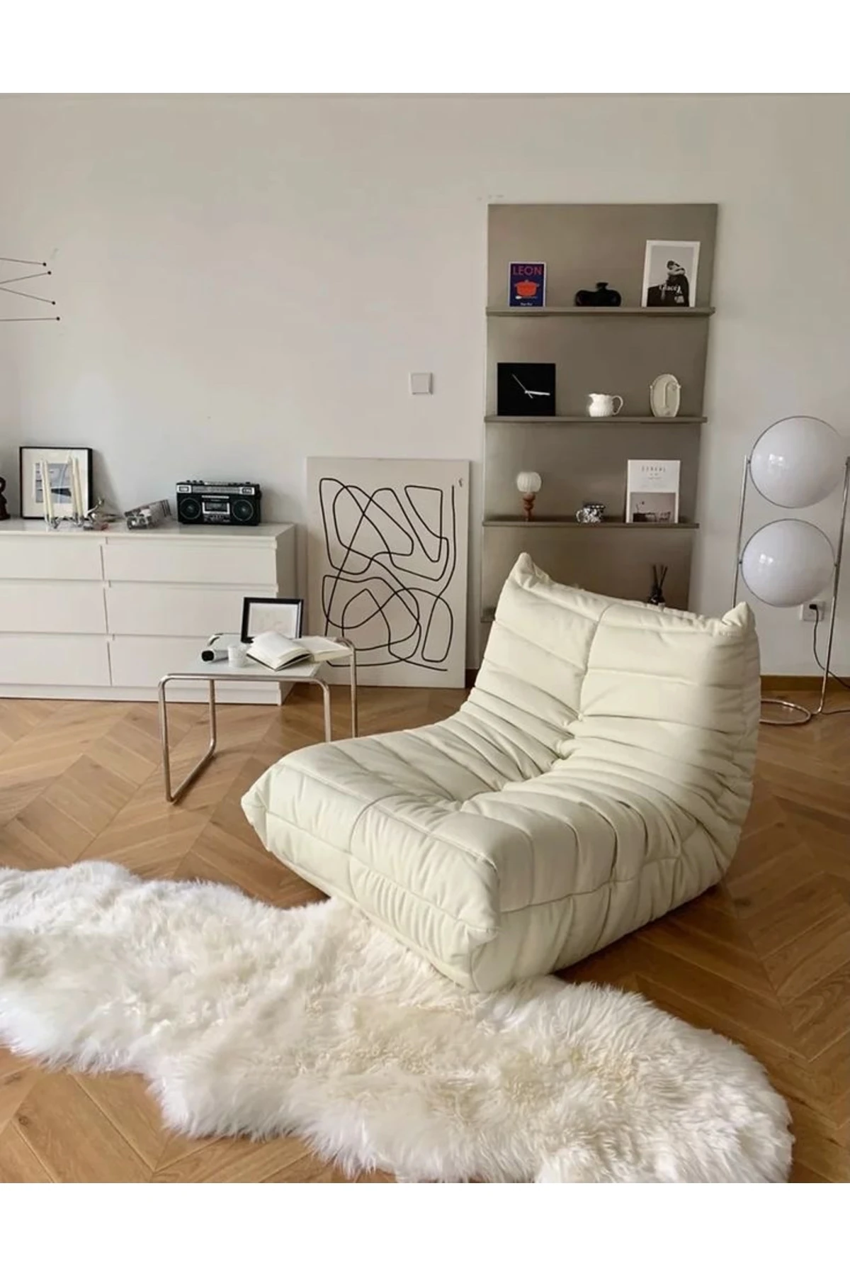 Puffer Relax Bej Berjer