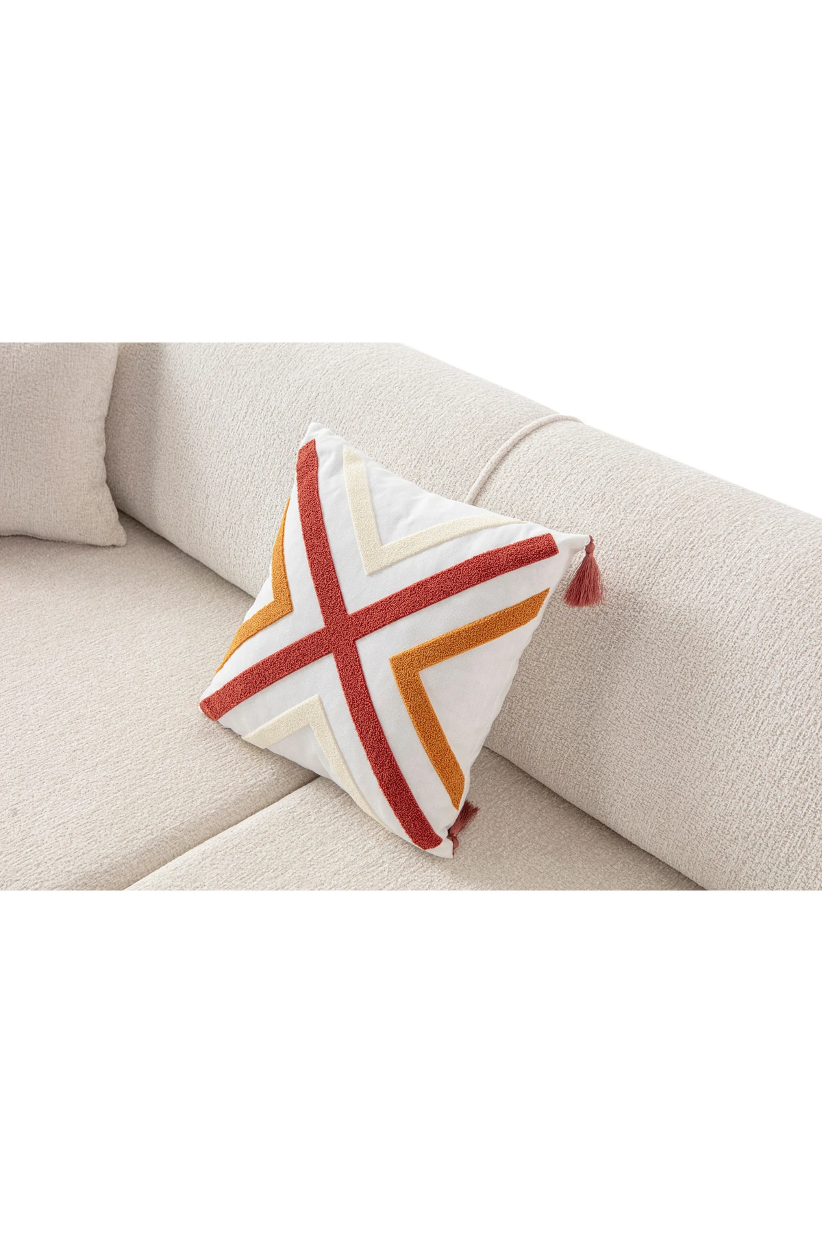 Armoni 3+3 Koltuk Takımı Krem