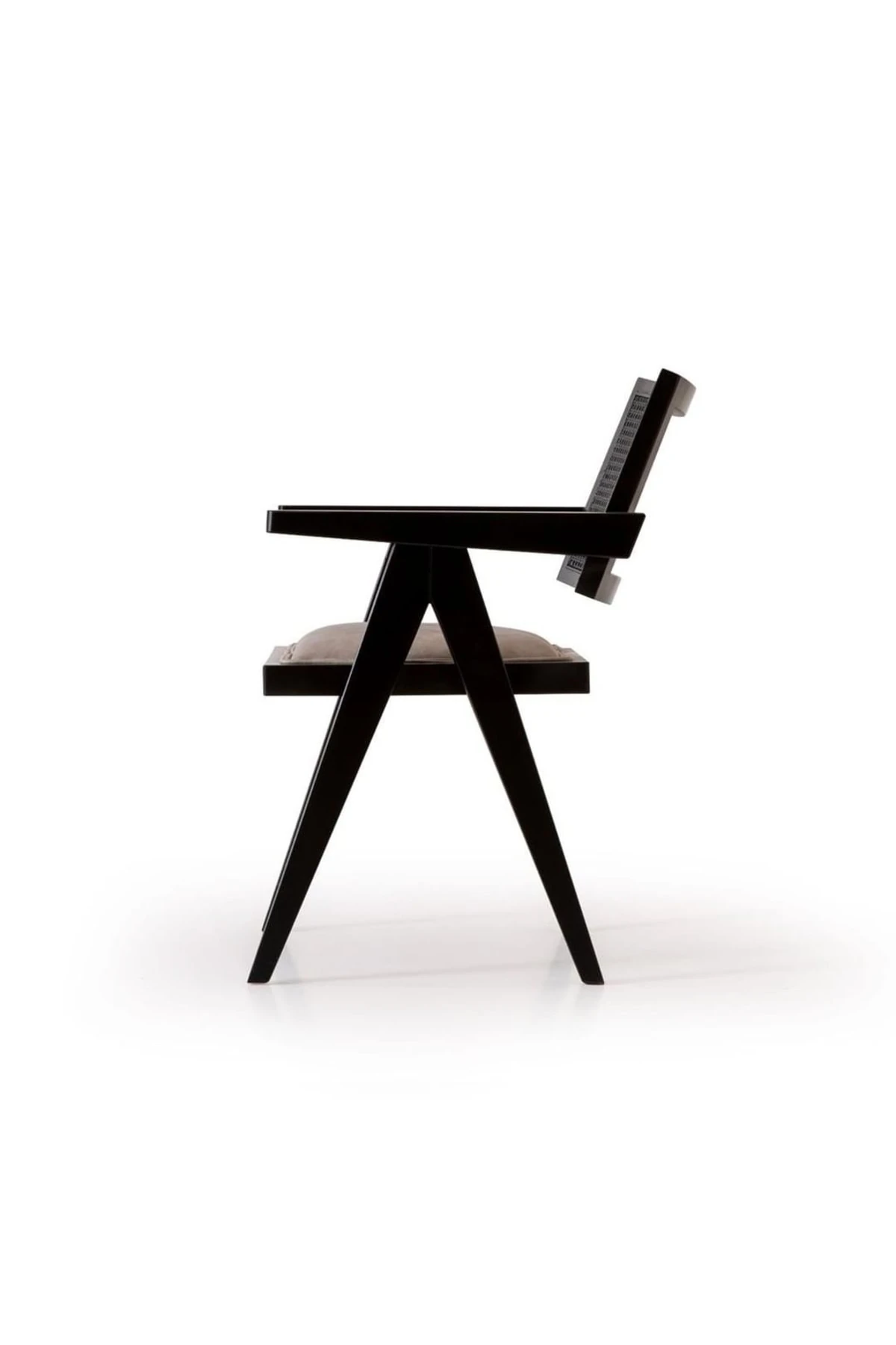 Hasır Modern Ahşap Mutfak Sandalyesi