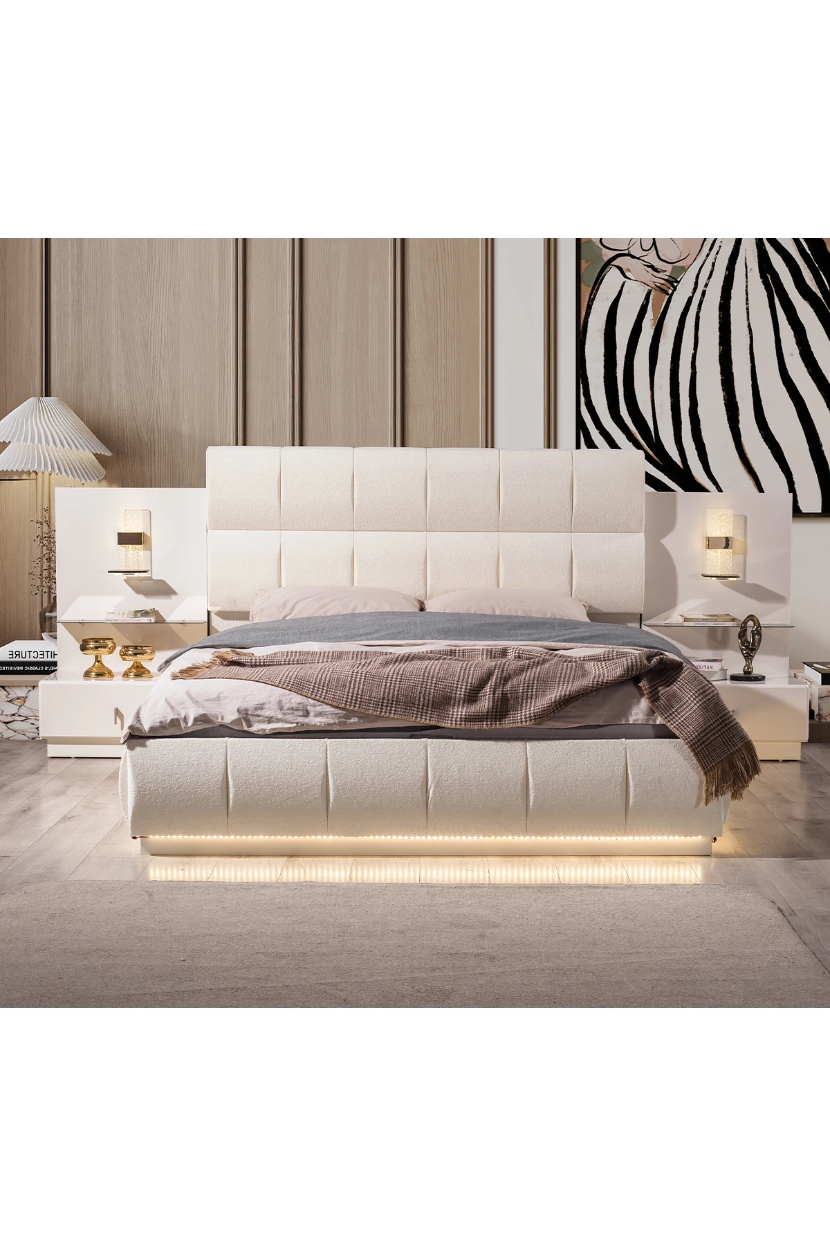 Kelebek Bazalı Karyola