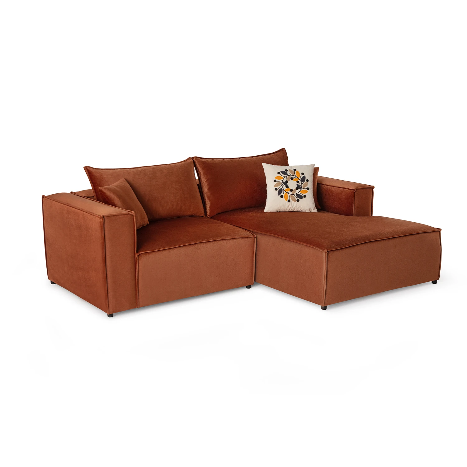 Arven Köşe Koltuk Takımı Kiremit