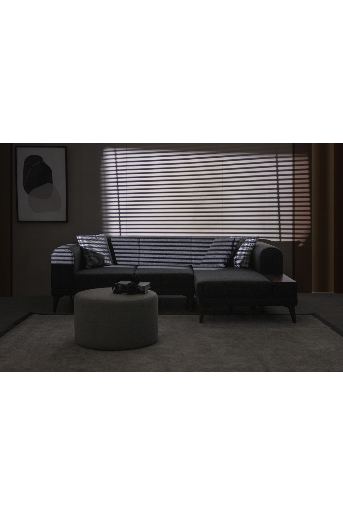 Drog Köşe Koltuk Takımı Antrasit