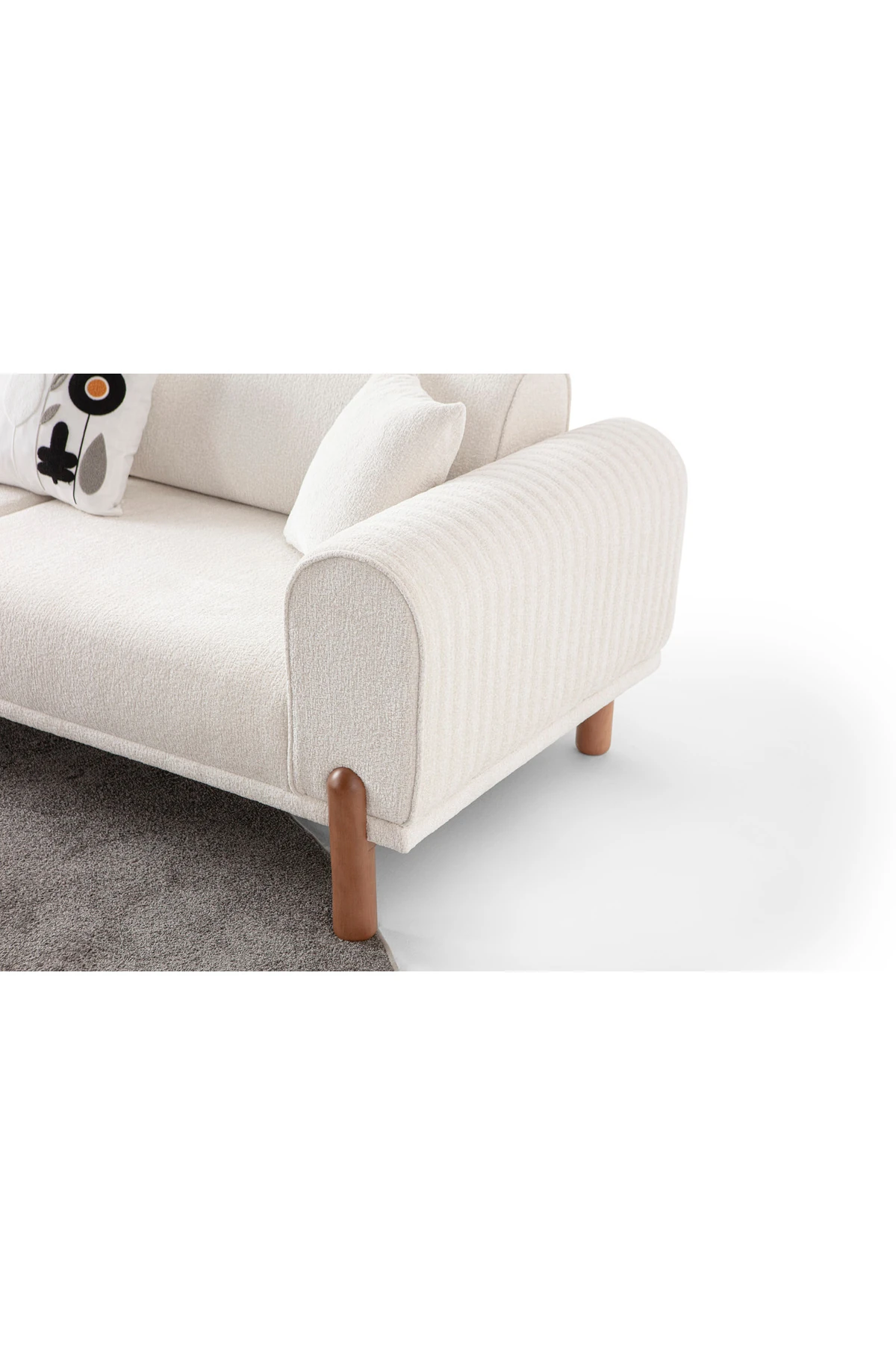 Armoni 3+3+1+1 Koltuk Takımı Krem