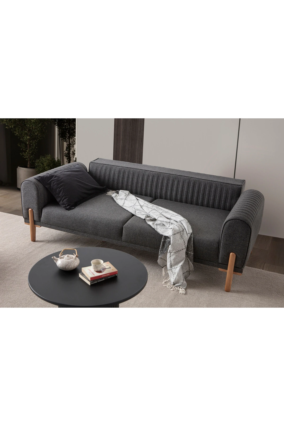 Galata 3+3 Koltuk Takımı Antrasit