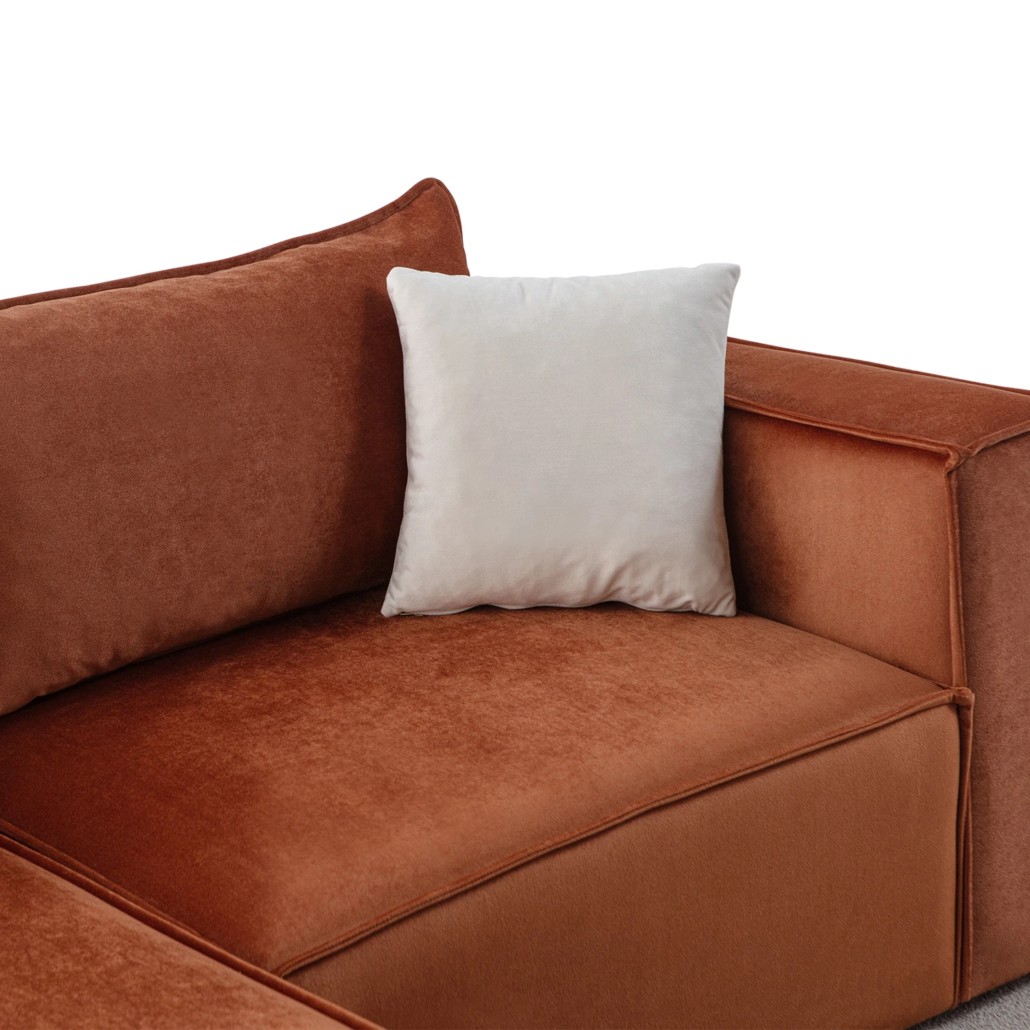 Arven Köşe Koltuk Takımı Kiremit