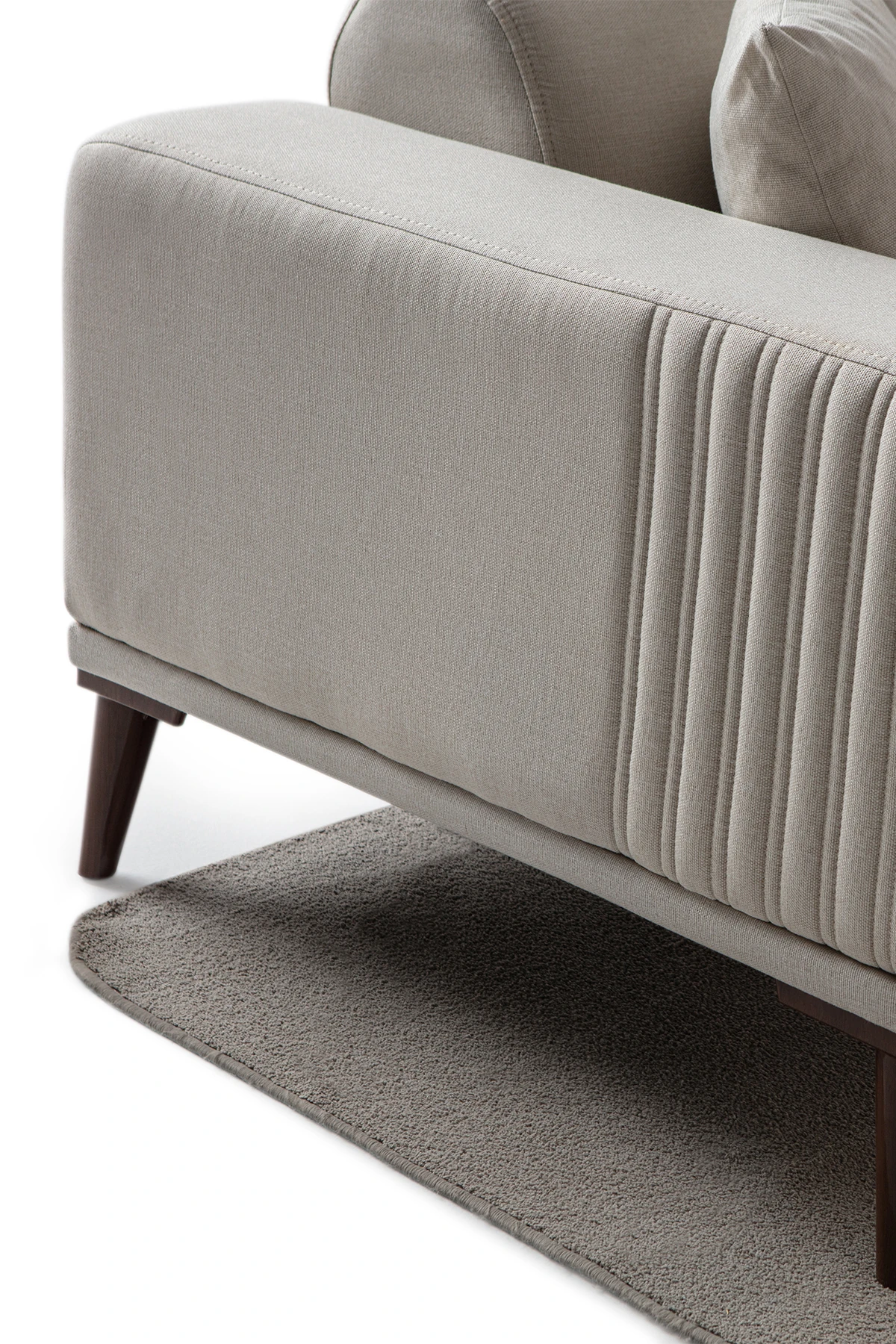 Regnar 3+3+1+1 Koltuk Takımı Krem