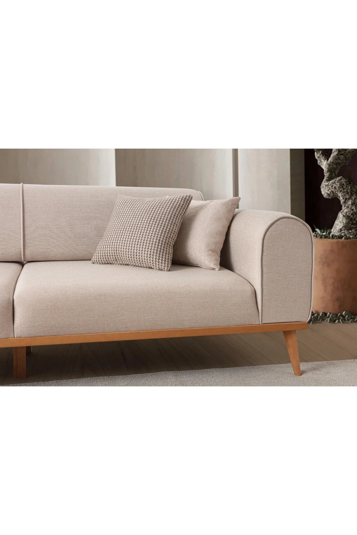 Rebull Üçlü Koltuk Sütlü Kahve