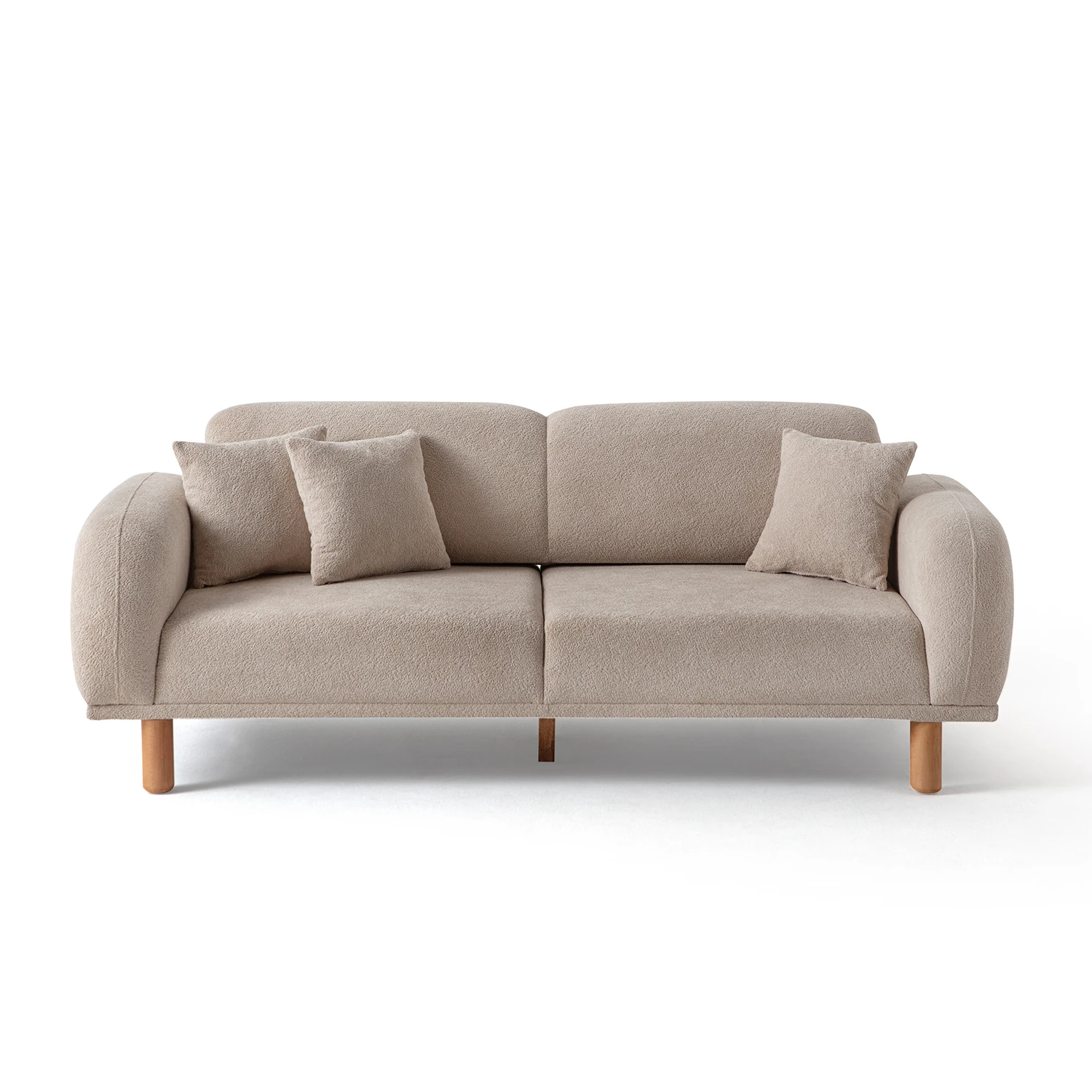 Regnum Üçlü Koltuk Taş Rengi