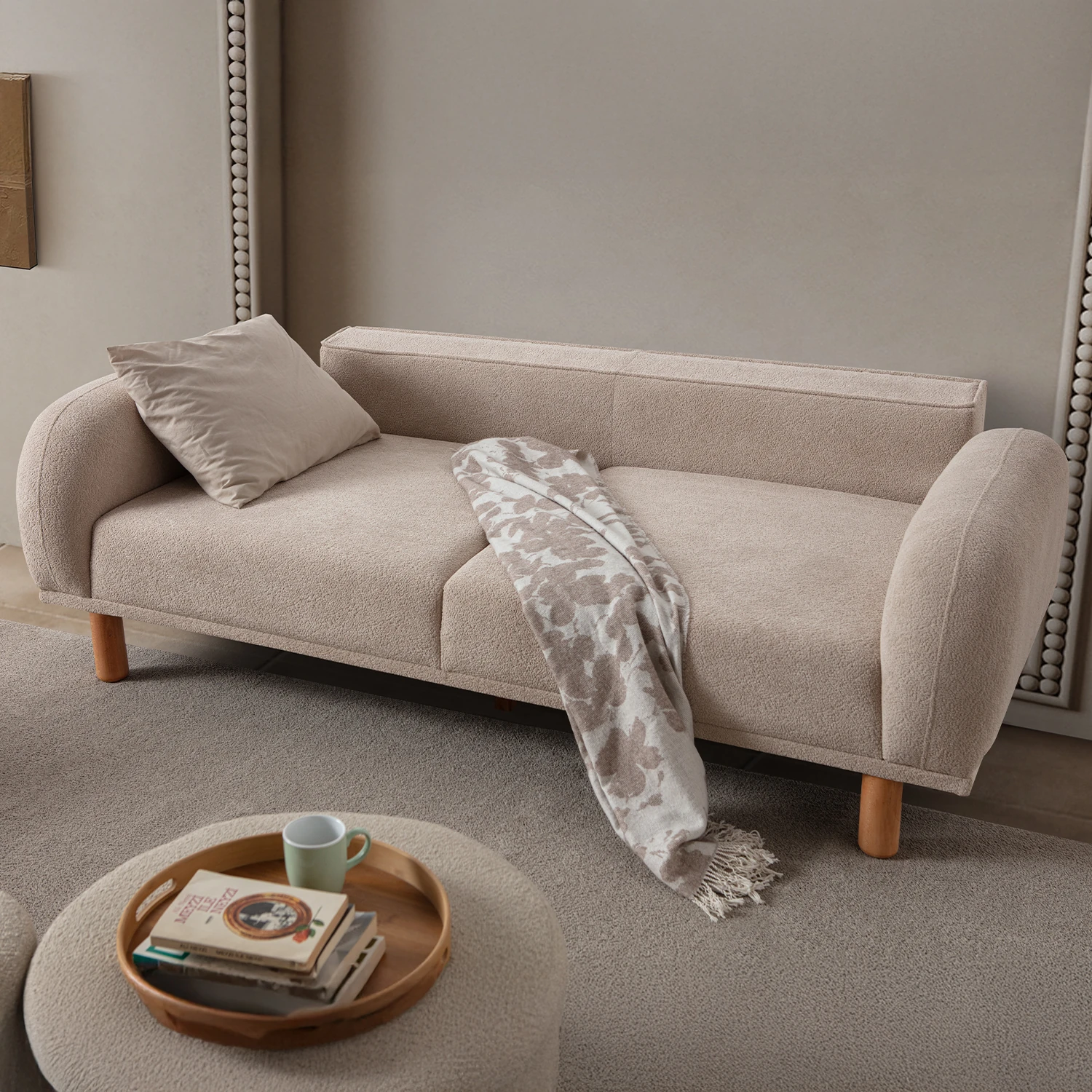 Regnum Koltuk Takımı 3+3+1 Taş Rengi