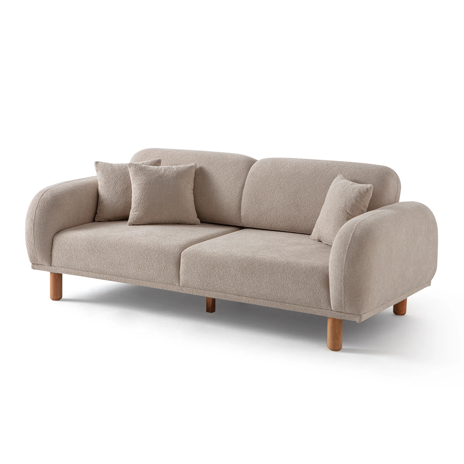 Regnum Üçlü Koltuk Taş Rengi