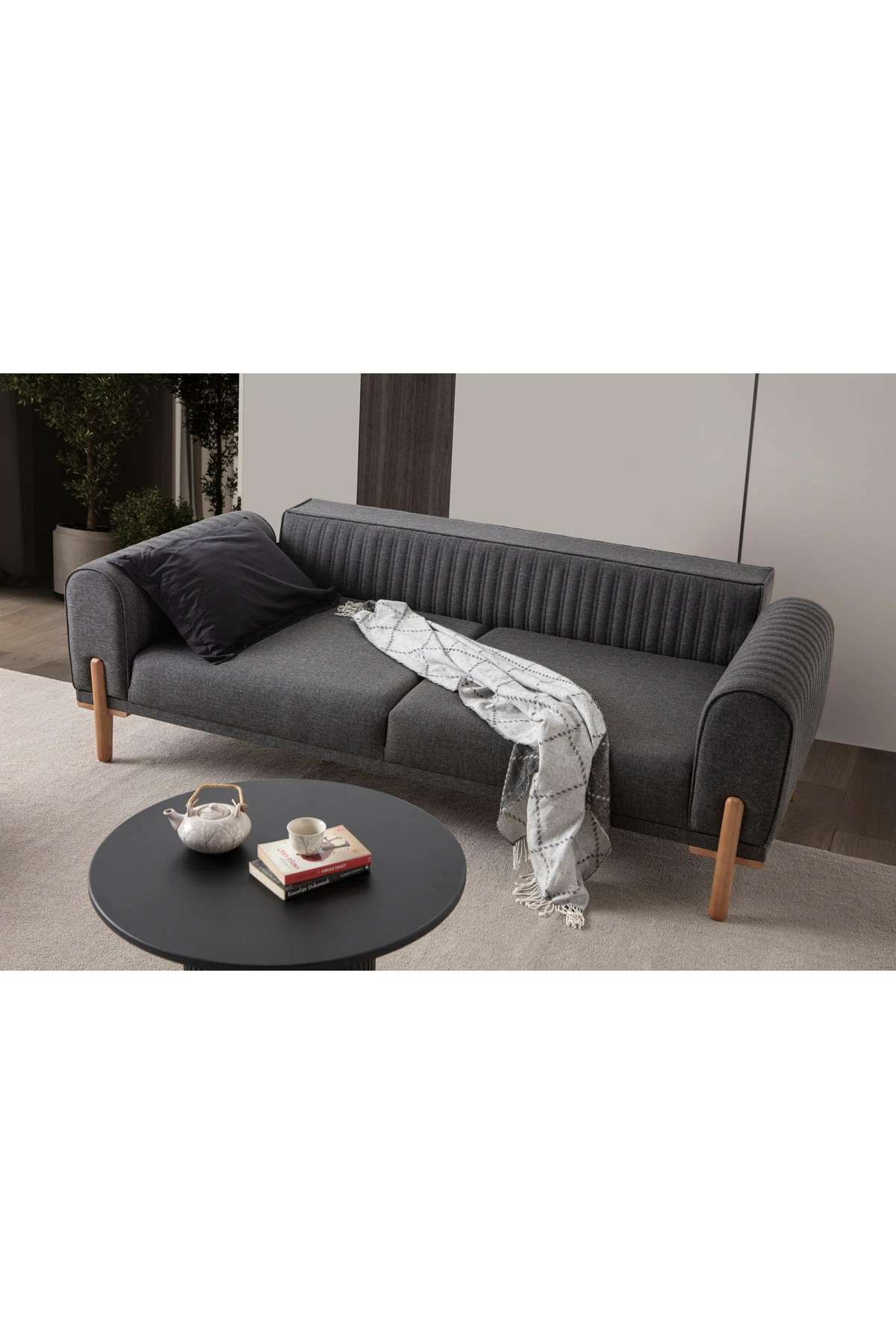 Galata 3+3+1+1 Koltuk Takımı Antrasit